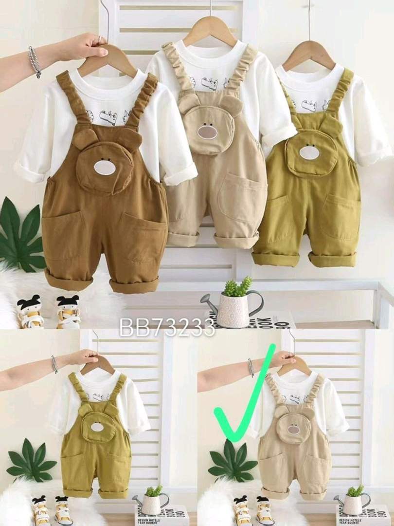 Dungaree & T-Shirt Set