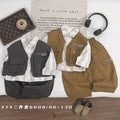 Korean-style 3-piece kids clothing sets for Boys