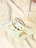 Anti Tarnish Clover Bangle set