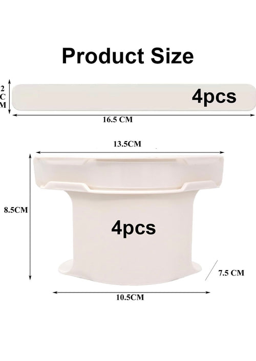 4 pcs bed sheet holder clip set