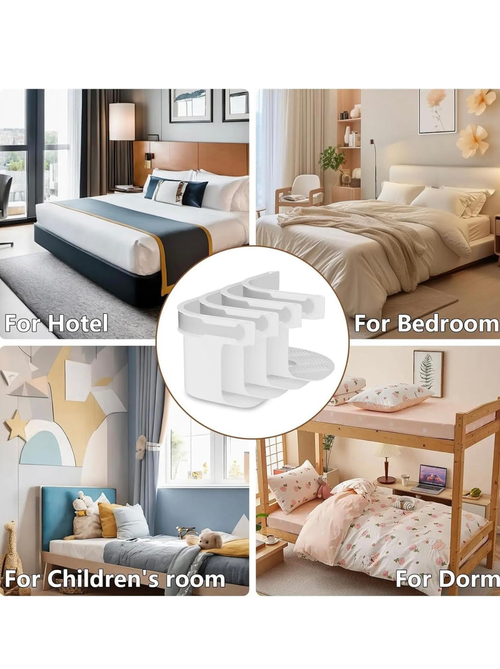4 pcs bed sheet holder clip set