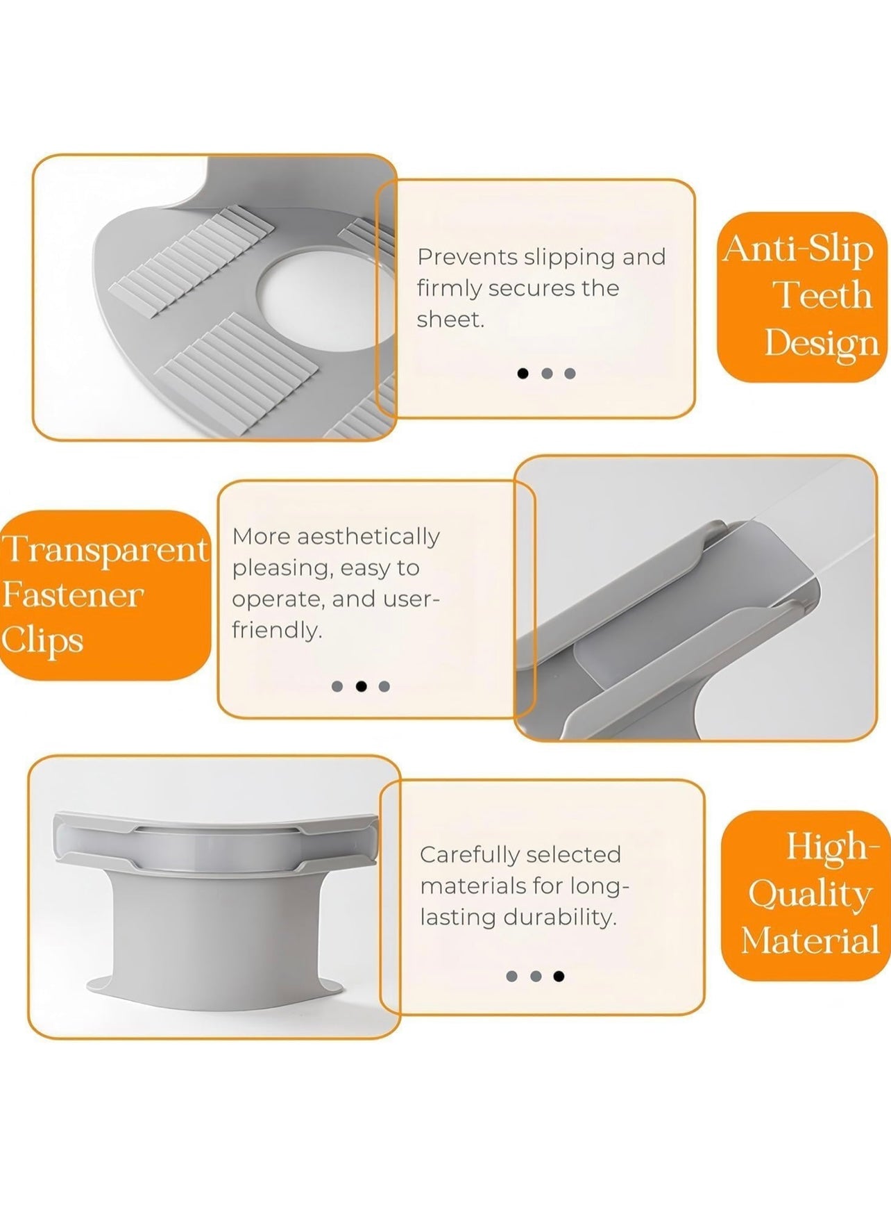 4 pcs bed sheet holder clip set