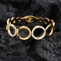 Anti Tarnish  Circle loop Bangle
